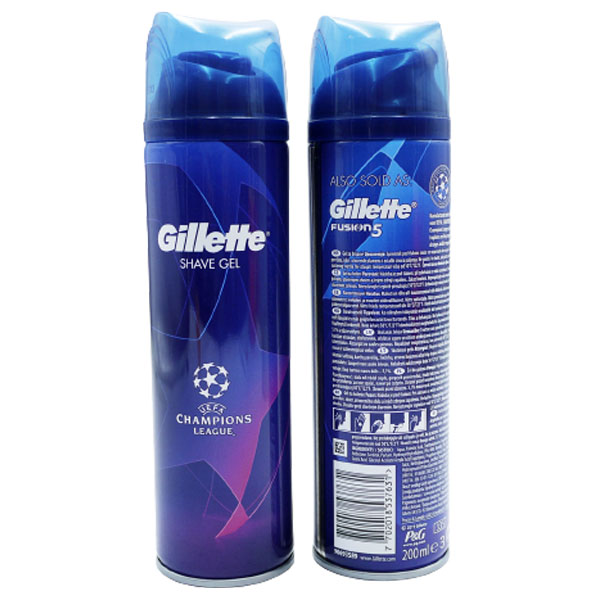 Gillette Гель для бритья  Лига Чемпионов 200мл